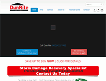 Tablet Screenshot of calldunrite.com